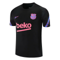 Barcelona Soccer Jersey Training Black 2021/22