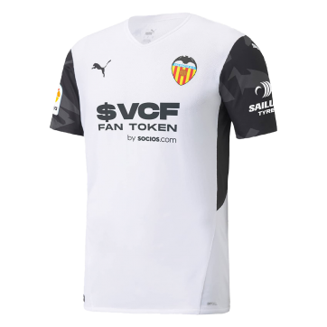 Valencia Soccer Jersey Home Replica 2021/22