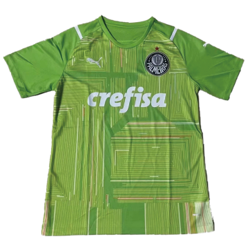 Palmeiras Soccer Jersey Goalkeeper Green Replica 2021/22