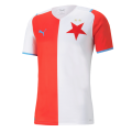 SK Slavia Praha Soccer Jersey Home Replica 2021/22