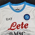 Napoli Soccer Jersey Maradona Ltd Edition White Replica 2021/22