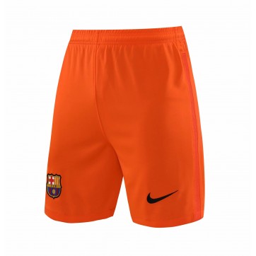 Barcelona Soccer Short Goalkeeper Orange Replica 2021/22