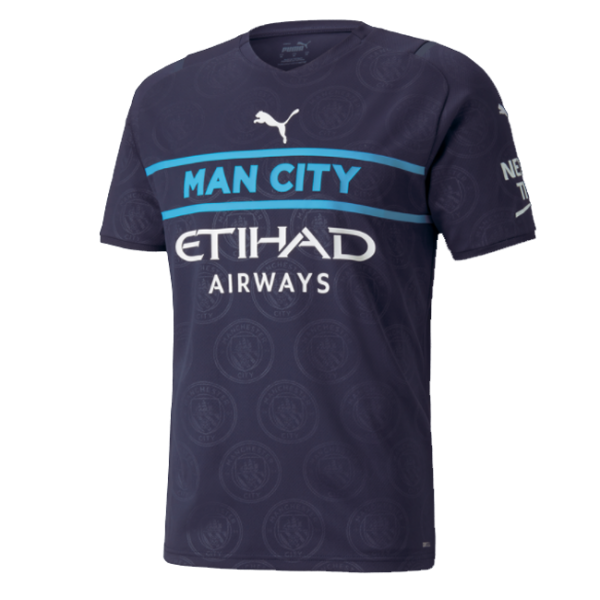 Manchester City Soccer Jersey Third Away Replica 2021/22