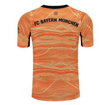 Bayern Munich Soccer Jersey Goalkeeper Orange Replica 2021/22