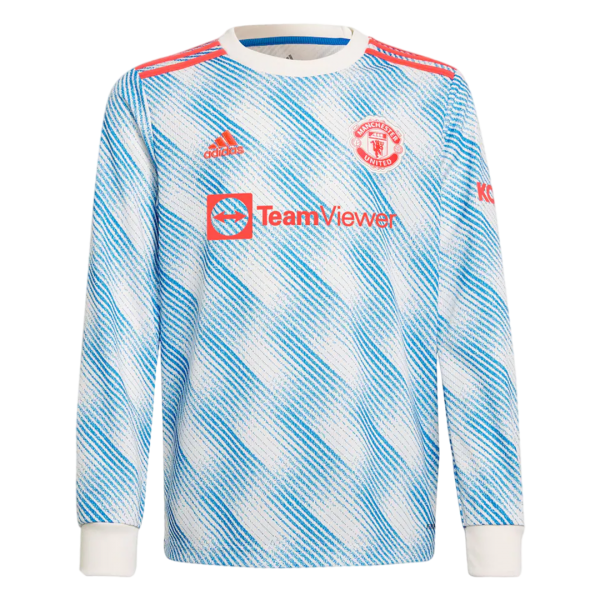 Manchester United Soccer Jersey Long Sleeve Away Replica 2021/22