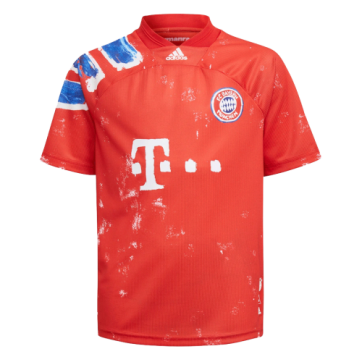 Bayern Munich Human Race Soccer Jersey (Player Version)