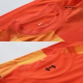 Liverpool Soccer Jersey Long Sleeve Goalkeeper Orange Replica 2021/22