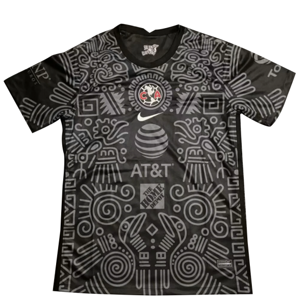 Club America Soccer Jersey Black Replica 2021/22