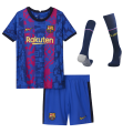 Barcelona Soccer Jersey Third Away Whole Kit (Jersey+Short+Socks) Replica 2021/22