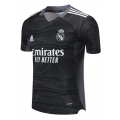 Real Madrid Soccer Jersey Goalkeeper Black Kit(Jersey+Short) 2021/22