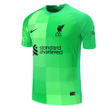 Liverpool Soccer Jersey Goalkeeper Green Replica 2021/22