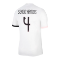 UCL PSG Soccer Jersey SERGIO RAMOS #4 Away Replica 2021/22