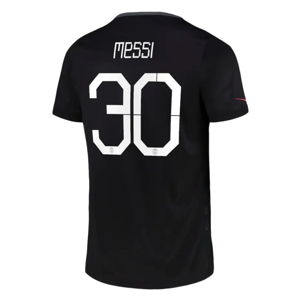 UCL PSG Soccer Jersey  Third Away Messi #30 Replica 2021/22