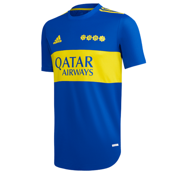 Boca Juniors Soccer Jersey Home (Player Version) 2021/22