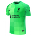 Liverpool Soccer Jersey Goalkeeper Green Kit(Jersey+Short) Replica 2022