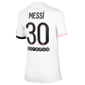 Ligue 1 PSG Soccer Jersey Away Messi #30 (Player Version) 2021/22