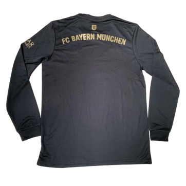 Bayern Munich Soccer Jersey Away Long Sleeve Replica 21/22