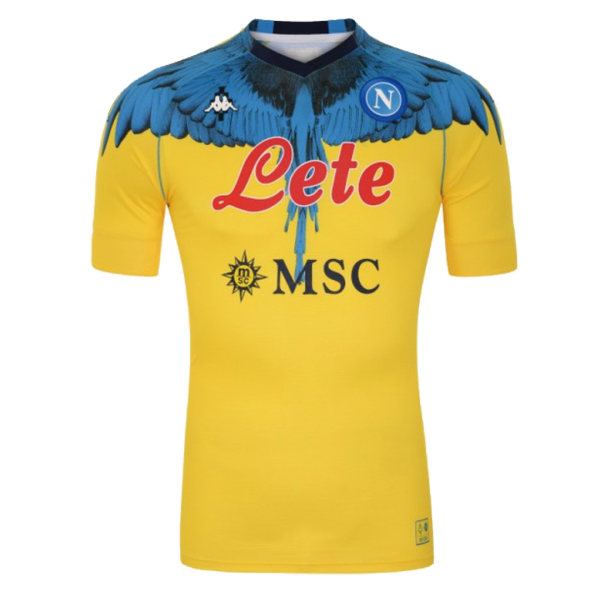 Napoli Soccer Jersey Maglia Gara Burlon GK Limited Edition Replica 2020/21