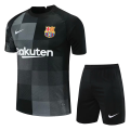 Barcelona Soccer Jersey Goalkeeper Kit(Jersey+Short) Black 2021/22