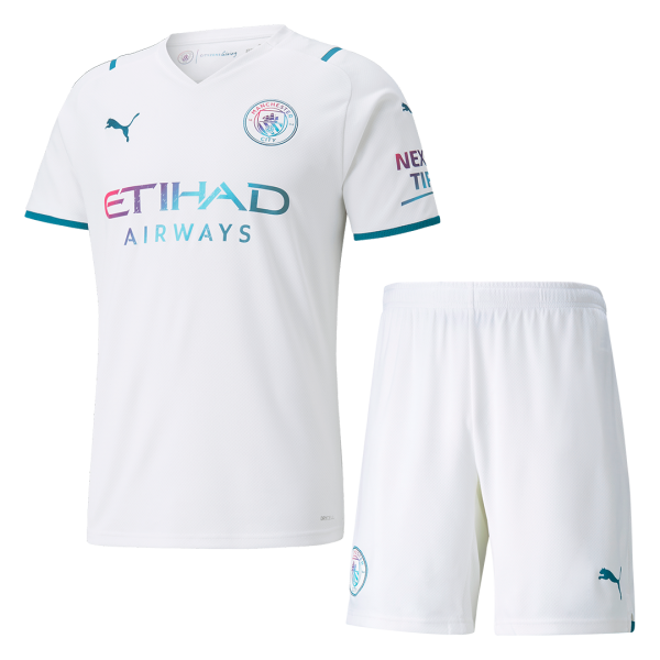 Manchester City Soccer Jersey Away Kit(Jersey+Short) Replica 2021/22