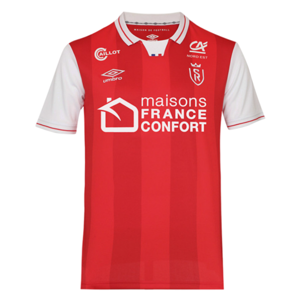 Stade Reims Soccer Jersey Home Replica 2021/22