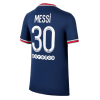 Ligue 1 PSG Soccer Jersey Home Messi #30 Replica 2021/22