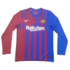 Barcelona Soccer Jersey Home Long Sleeve Replica 2021/22