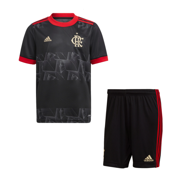 CR Flamengo Soccer Jersey Third Away Kit(Jersey+Short) Replica 2021/22