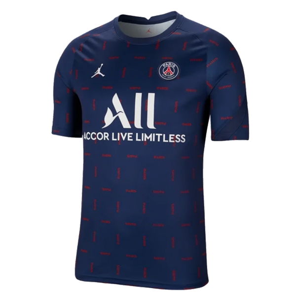 PSG Soccer Jersey Pre Match Navy Replica 2021/22