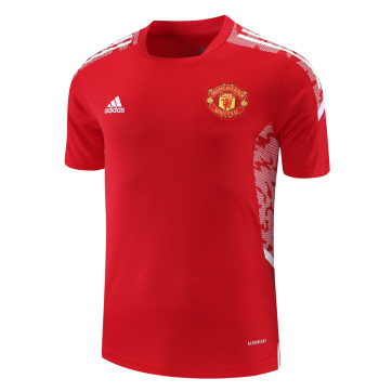 Manchester United Training Soccer Jersey Replica 2021/22 - Red