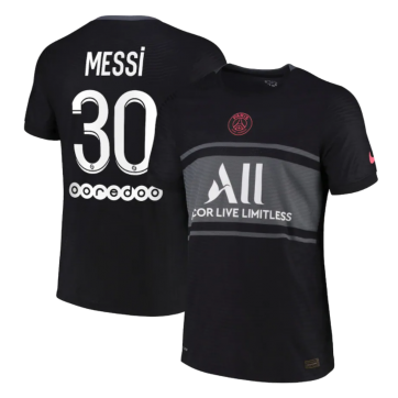 PSG Soccer Jersey Third Away Messi #30 (Player Version) 2021/22