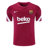 Barcelona Soccer Jersey Training Red 2021/22