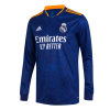 Real Madrid  Soccer Jersey Long Sleeve Away Replica  2021/22