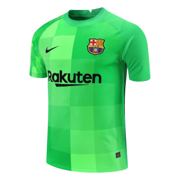 Barcelona Soccer Jersey Goalkeeper Green 2021/22