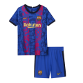 Barcelona Soccer Jersey Third Away Kit(Jersey+Short) Replica 2021/22