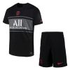 PSG Soccer Jersey Third Away Kit(Jersey+Shorts) 2021/22