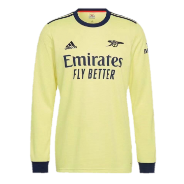 Arsenal  Soccer Jersey Long Sleeve  Away Replica 2021/22