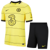 Chelsea Soccer Jersey Away Kit(Jersey+Short) Replica 2021/22