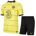 Chelsea Soccer Jersey Away Kit(Jersey+Short) Replica 2021/22