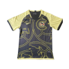 Club America Pre Match Soccer Jersey Black&amp;Yellow Replica 2021/22