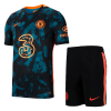 Chelsea Soccer Jersey Third Away Kit(Jersey+Short) Replica 2021/22