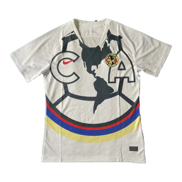 Club America Pre Match Soccer Jersey White Replica 2021/22