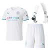 Manchester City Soccer Jersey Away Kit(Jersey+Short+Socks) Replica 2021/22