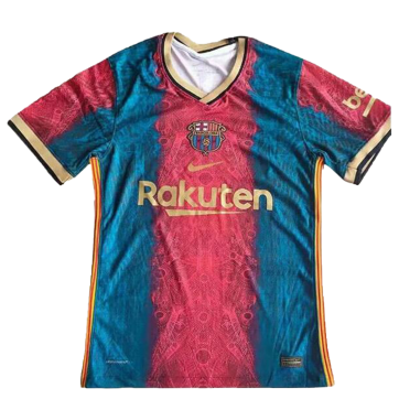 Barcelona Pre Match Soccer Jersey 2021/22 - 02