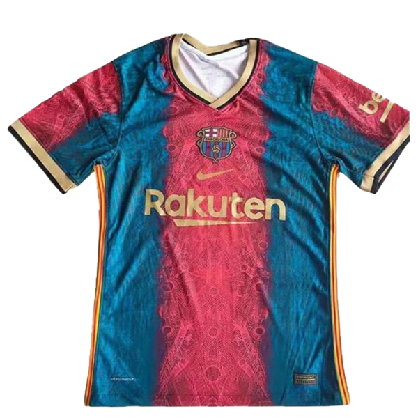 Barcelona Pre Match Soccer Jersey 2021/22 - 02