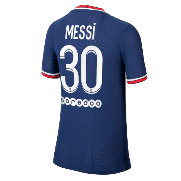 Ligue 1 PSG Soccer Jersey Home Messi #30 (Player Version) 2021/22