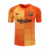 Barcelona Soccer Jersey Goalkeeper Orange Replica 2021/22