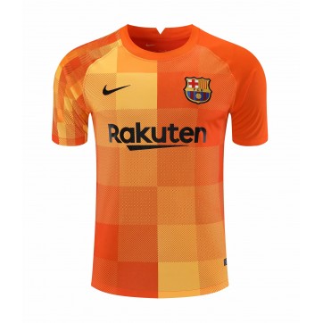 Barcelona Soccer Jersey Goalkeeper Orange Replica 2021/22