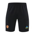 Manchester United Training Soccer Jersey Kit(Jersey+Shorts) 2021/22-Black