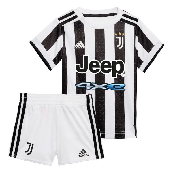 Juventus Kids Soccer Jersey Home Kit (Jersey+Short) 2021/22